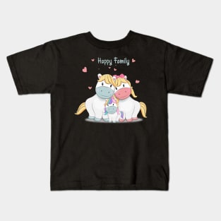 happy family Kids T-Shirt